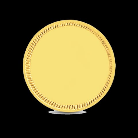 1g, 22Kt Plain Gold Coin 1g, 22Kt Plain Gold Coin