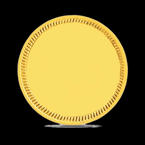 10g, 24Kt Plain Gold Coin 10g, 24Kt Plain Gold Coin