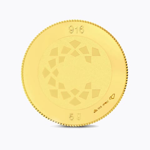 5g, 22Kt Lakshmi Gold Coin 5g, 22Kt Lakshmi Gold Coin