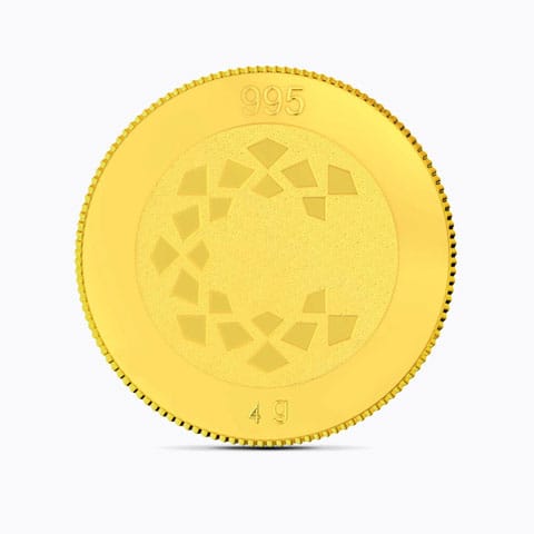 4g, 24Kt Radhe-Krishna Gold Coin 4g, 24Kt Radhe-Krishna Gold Coin