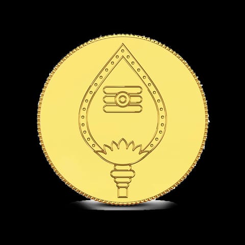 2g, 24Kt Lord Murugan Gold Coin 2g, 24Kt Lord Murugan Gold Coin
