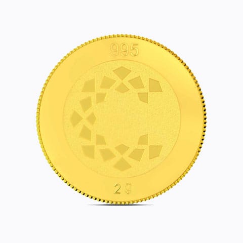 2g, 24Kt Guru Nanak Gold Coin 2g, 24Kt Guru Nanak Gold Coin