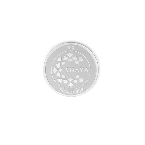 Gold Coin 10 g, Silver999 Promotion Silver Coin For Caratlane