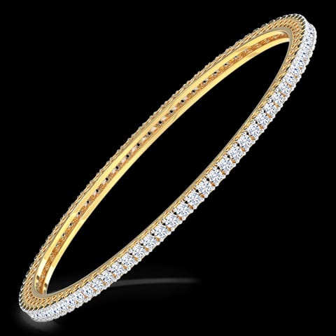 Shining Diamond Bangle