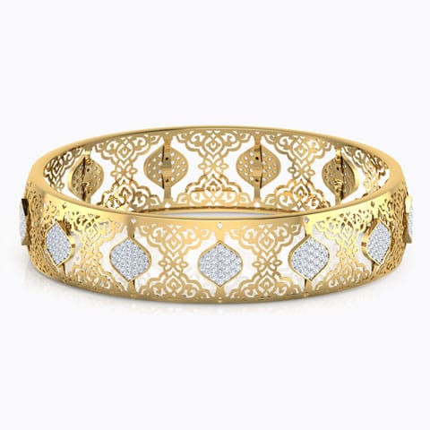 Tia Cutwork Diamond Bangle Tia Cutwork Diamond Bangle