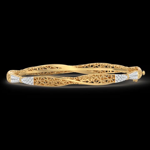 Swivel Diamond Bangle