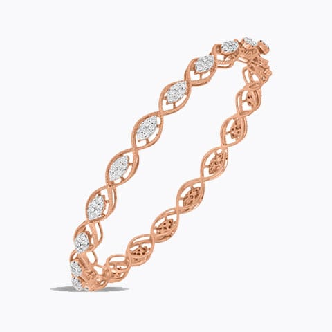 Naira Flickering Diamond Bangle