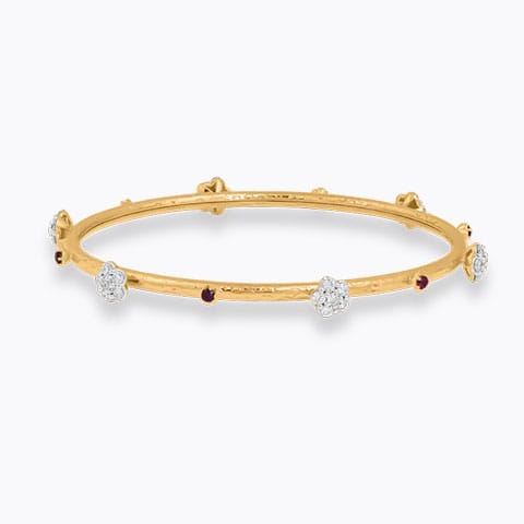 Roseate Charming Gemstone Bangle