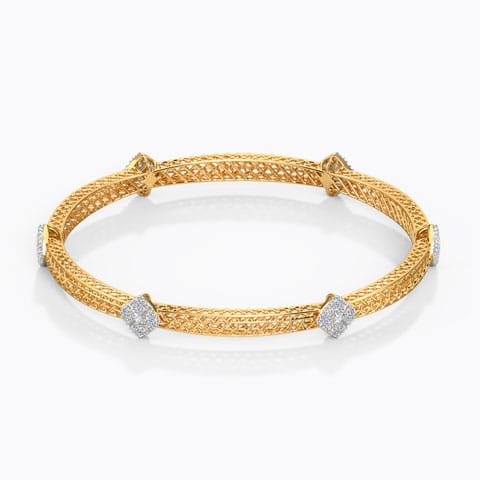Glitter Mesh Diamond Bangle Glitter Mesh Diamond Bangle