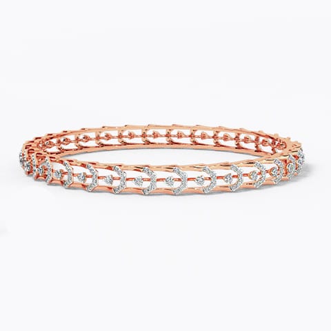 Leila Diamond Bangle