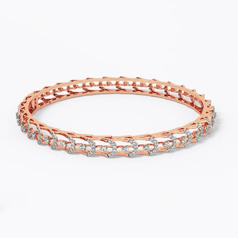 Leila Diamond Bangle
