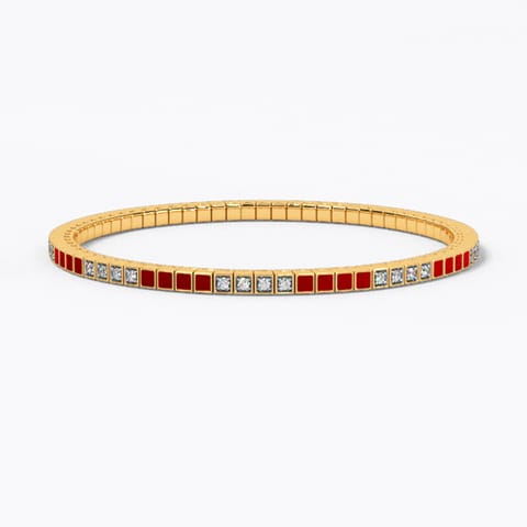 Shimmer Flex Diamond Bangle