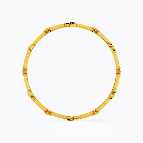 Sikku 22k Gold and Diamond Bangle Sikku 22k Gold and Diamond Bangle
