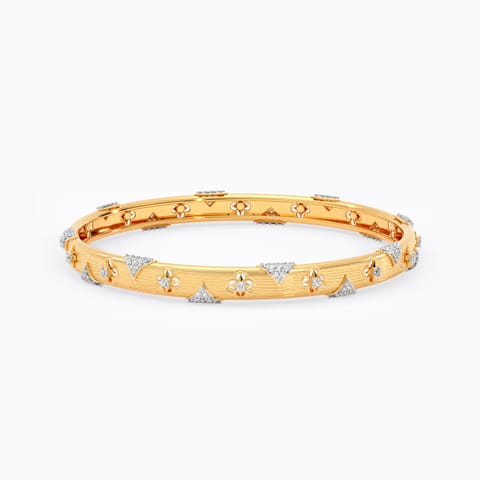 Impasto Diamond Bangle