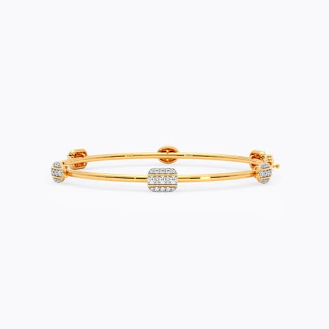Debonair Diamond Bangle