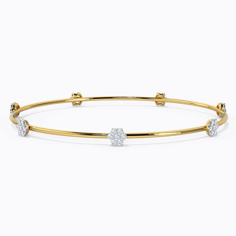 Vera Cluster Diamond Bangle Vera Cluster Diamond Bangle