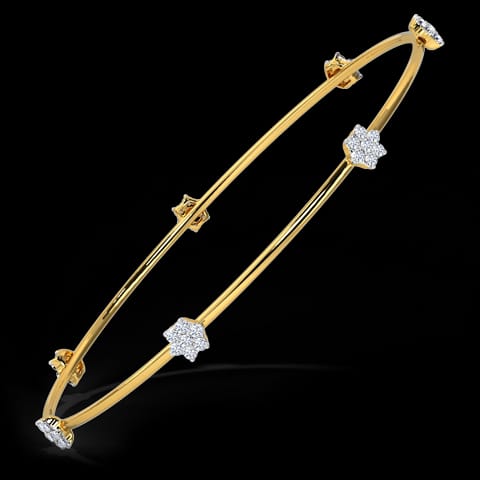 Vera Cluster Diamond Bangle Vera Cluster Diamond Bangle
