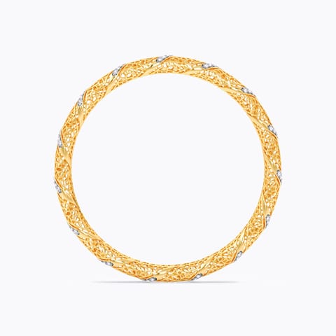 Linear Lattice Diamond Bangle Linear Lattice Diamond Bangle