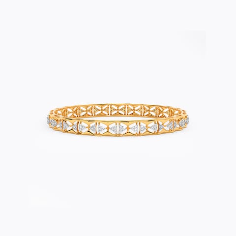 Pristine Diamond Bangle