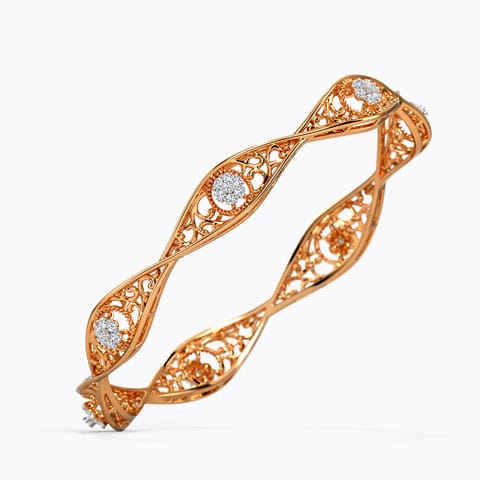 Twiz Mesh Diamond Bangle Twiz Mesh Diamond Bangle