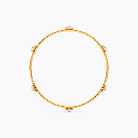 Prism Line Diamond Bangle