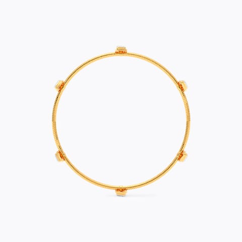 Marquise Charm Diamond Bangle