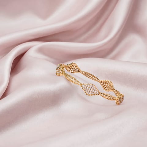 Ether Link Diamond Bangle