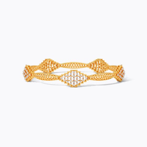 Ether Link Diamond Bangle