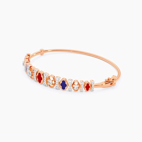 Twilight Noir Diamond Bangle