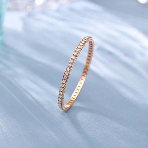 Golden Coiled Diamond Bangle Golden Coiled Diamond Bangle