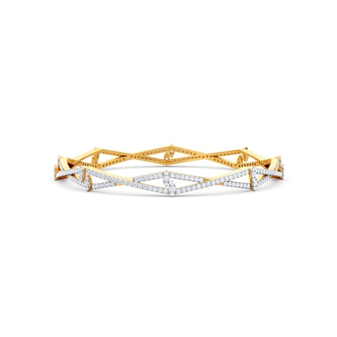 Sparkling Deltoid Diamond Bangle Sparkling Deltoid Diamond Bangle