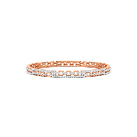 Linear Grace Diamond Bangle