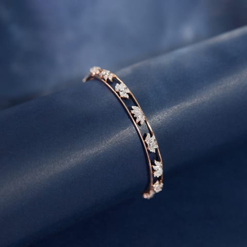 Padma Glow Diamond Bangle