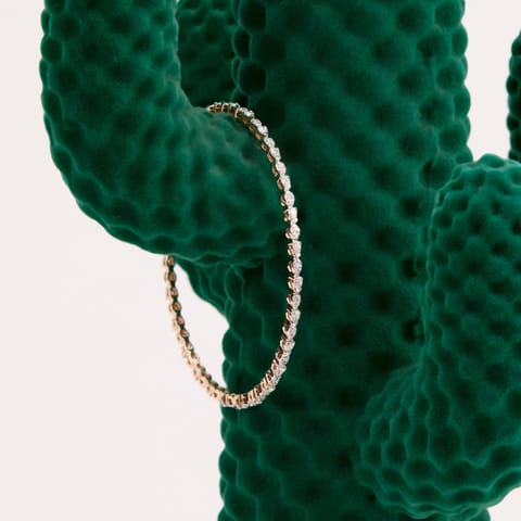 Alternate Pear Diamond Bangle Alternate Pear Diamond Bangle