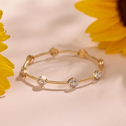Sparkling Station Diamond Bangle Sparkling Station Diamond Bangle