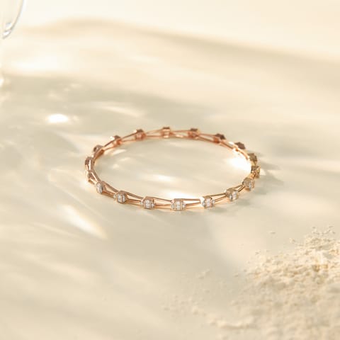 Hexa Baguette Diamond Bangle Hexa Baguette Diamond Bangle