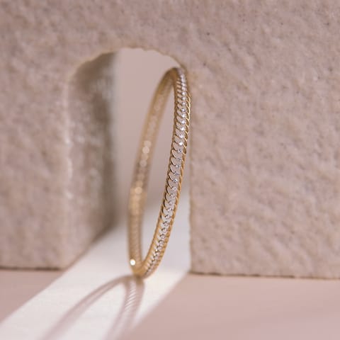 Enso Diamond Bangle Enso Diamond Bangle