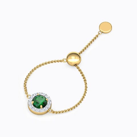 Halo Flexi Gemstone Ring Halo Flexi Gemstone Ring