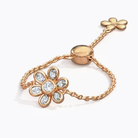 Bloom Diamond Flexi Ring