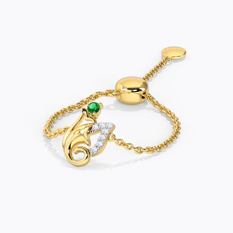 Ganesha Gemstone Flexi Ring Ganesha Gemstone Flexi Ring