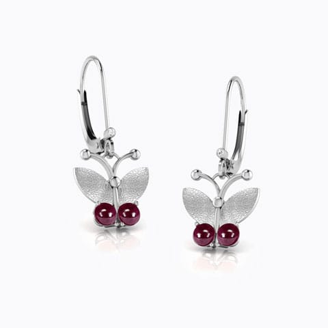 Butterfly Ruby Earrings Butterfly Ruby Earrings