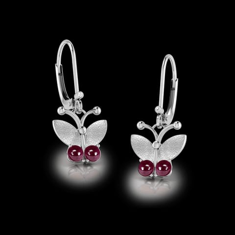 Butterfly Ruby Earrings Butterfly Ruby Earrings