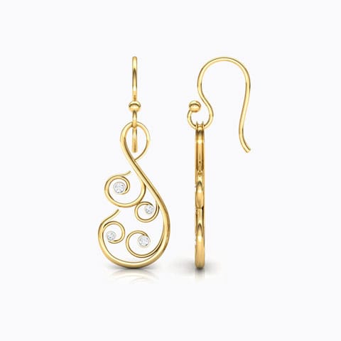 D'Vine Diamond Drop Earrings D'Vine Diamond Drop Earrings