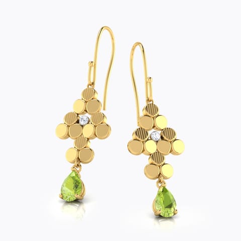 Crystalline Drop Earrings