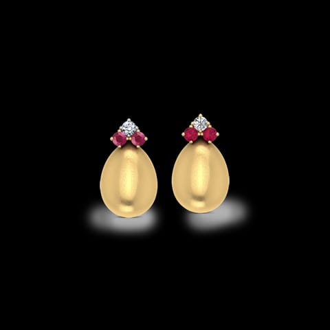 Oval Surprise Earrings