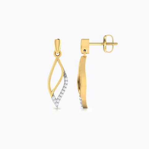 Crystal Diamond Drop Earrings Crystal Diamond Drop Earrings
