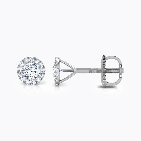 Halo Bloom Diamond Stud Earrings Halo Bloom Diamond Stud Earrings