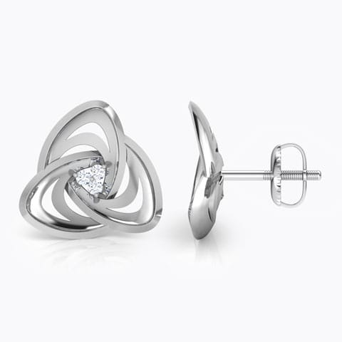 Fiona Diamond Stud Earrings