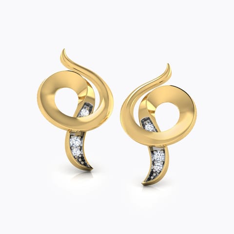 Curled Shell Earring