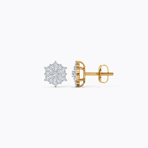 Sunshine Diamond Stud Earrings Sunshine Diamond Stud Earrings